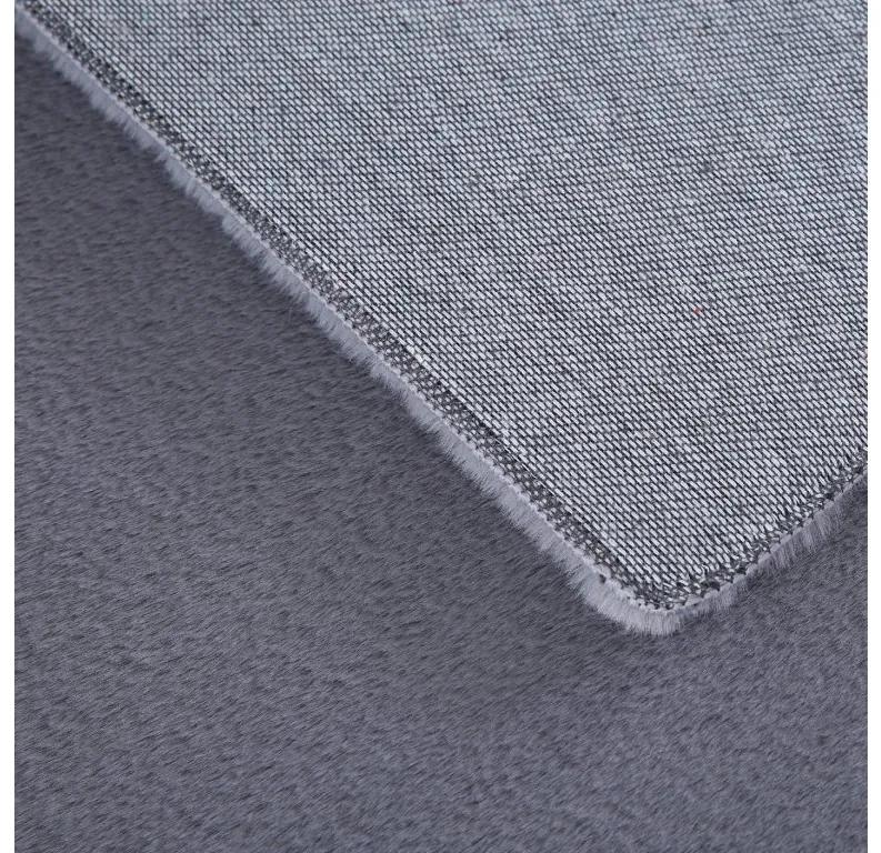 Ayyildiz Kusový koberec POUFFY 5100, Sivá Rozmer koberca: 60 x 110 cm