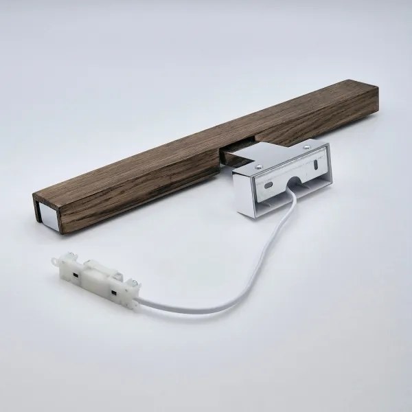 Brilagi-LED Kúpeľňové osvetlenie zrkadla WOODY MIRROR LED/8W/230V IP44 dub/chróm