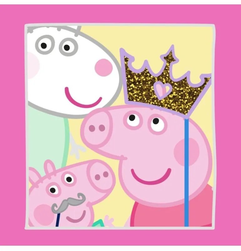 FARO Detský uterák Prasiatko Peppa 30x30 cm