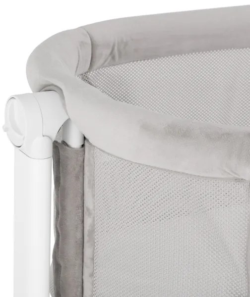 PETITE&amp;MARS - Detská postieľka 2v1 GLORY šedá