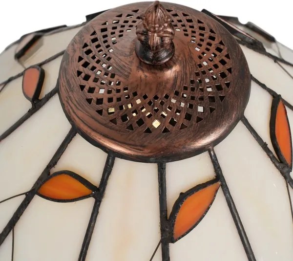 Brilagi - Tiffany vitrážová stolná lampa FOLIA 1xE27/60W/230V