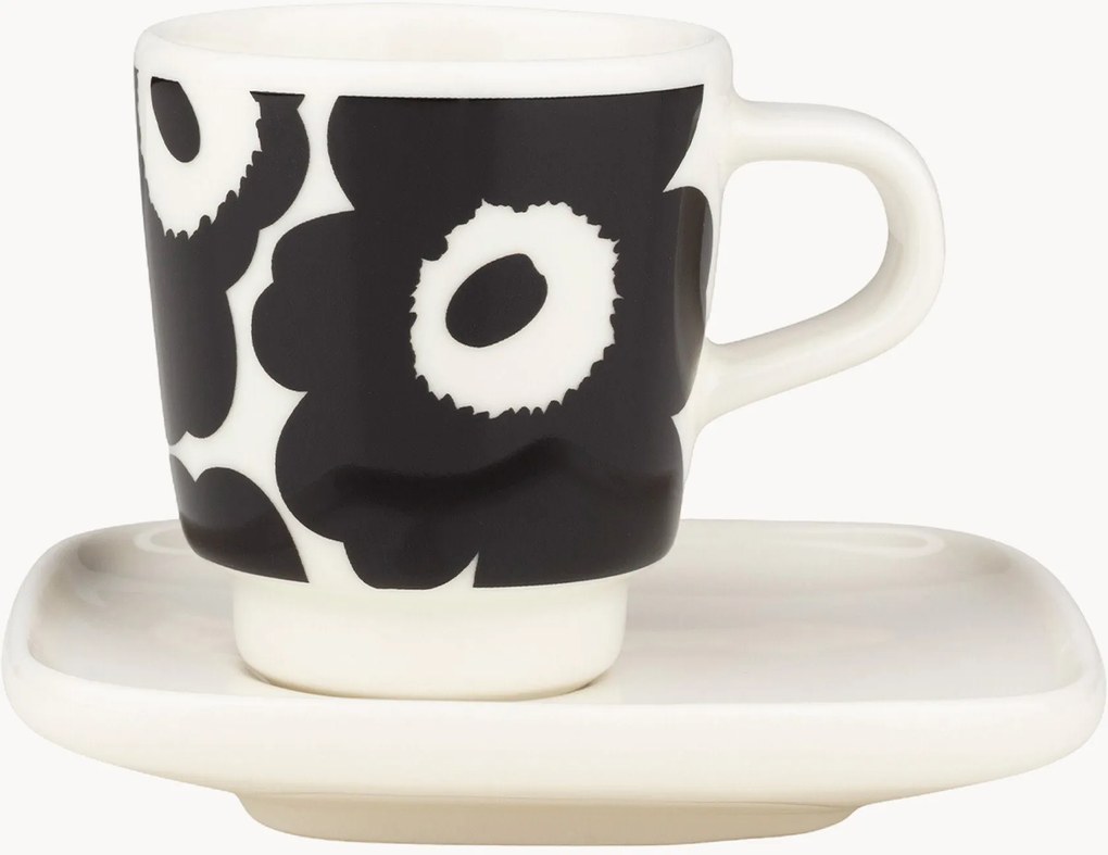 Šálka na espresso's podšálkou Unikko