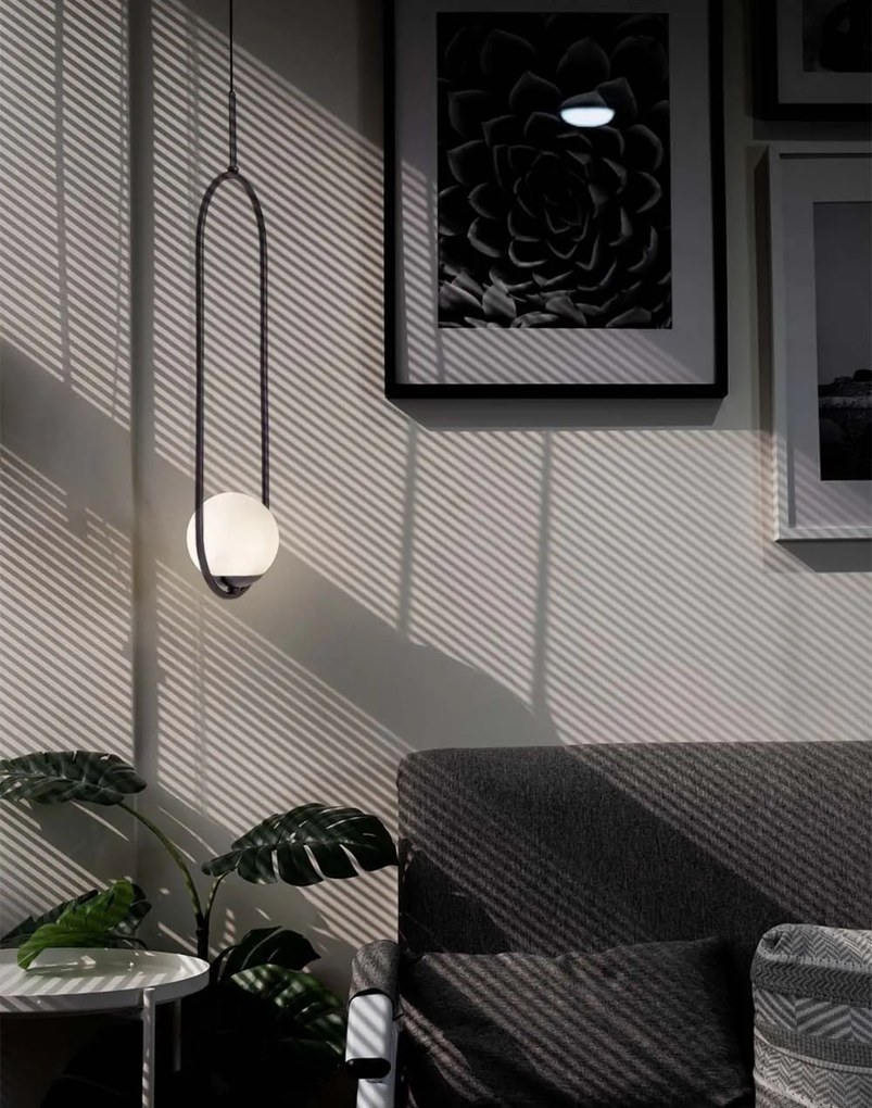 Závesná lampa s jedným tienidlom K-5100 Parva