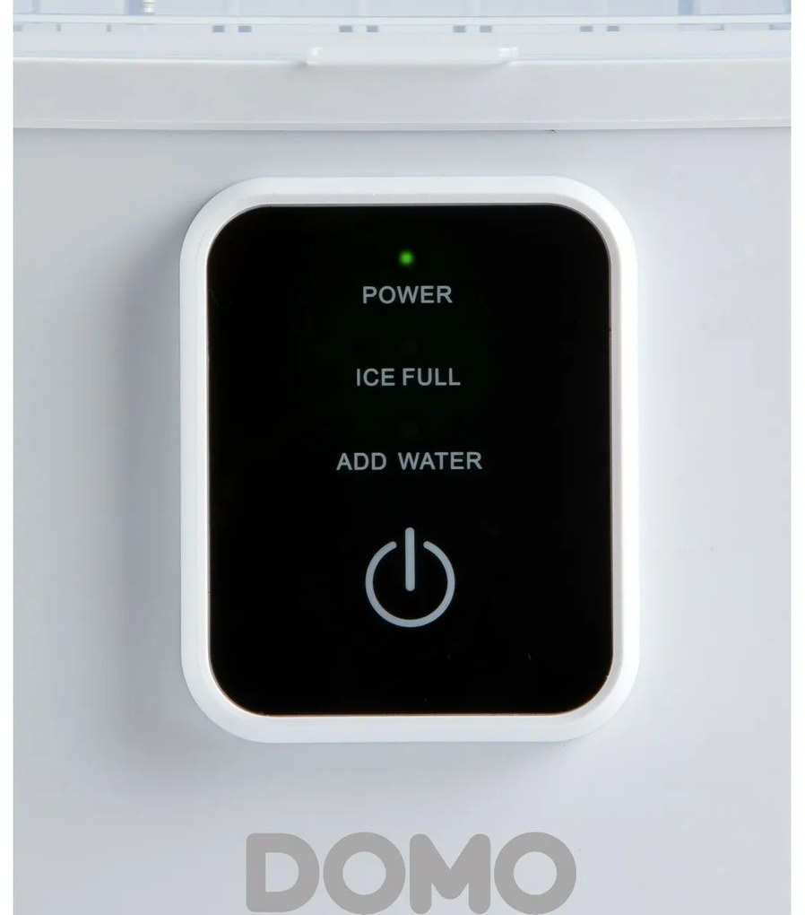DOMO DO9292IB kompresorový výrobník ľadu, biela