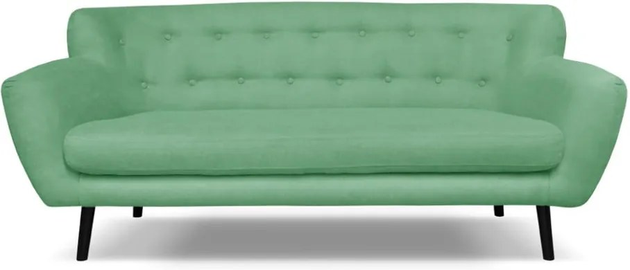 Zelená pohovka Cosmopolitan design Hampstead, 192 cm