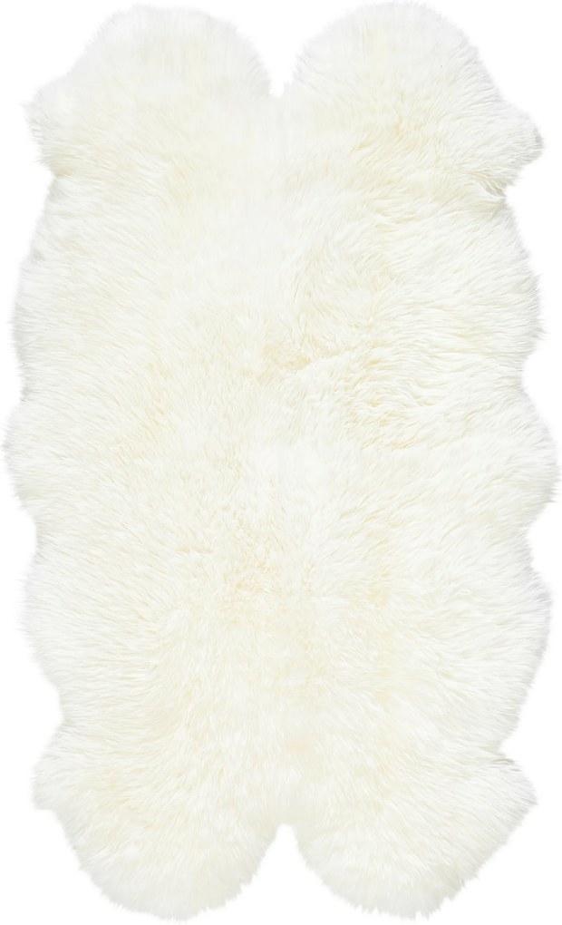 XXXLutz OVČIA KOŽUŠINA, 110/180 cm, biela Linea Natura - Koberce - 008583004260
