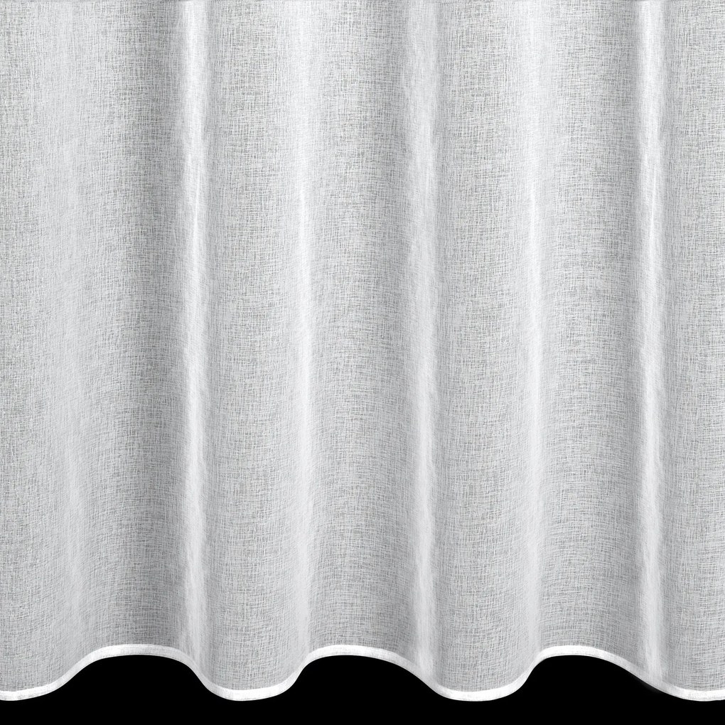 ZÁCLONA NA KRÚŽKOCH AURA 140X250 CM BIELA