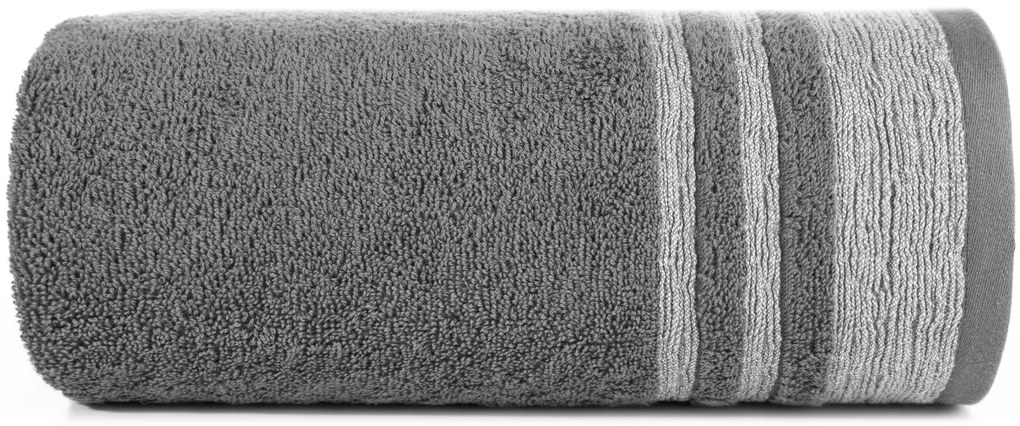 BAVLNENÝ UTERÁK MERY SADA 6KS 30X50 CM TMAVOSIVÁ