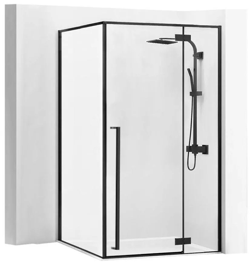 Sprchový kút Fargo Rea K6950 100x80x195 black