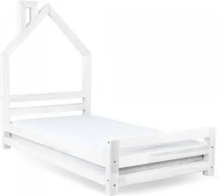WALLY detská posteľ Biela 120 x 180 cm