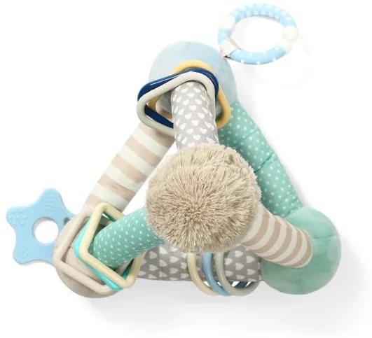 BABY ONO Edukačná hračka Baby Ono pyramída Tiny Yoga blue