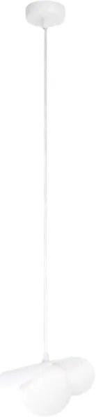 Luster na lanku RITUAL 1xG9/8W/230V biela