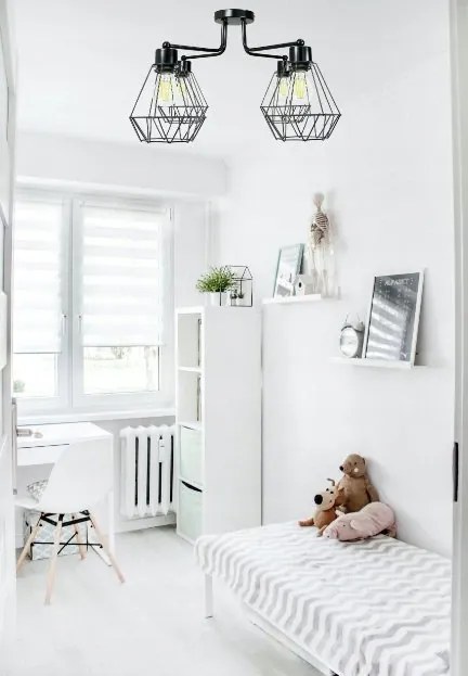 Závesná lampa DRON 4xE27 DIAMOND LARGE