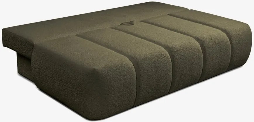 Rozkladacia pohovka SARIA Olive Boucle