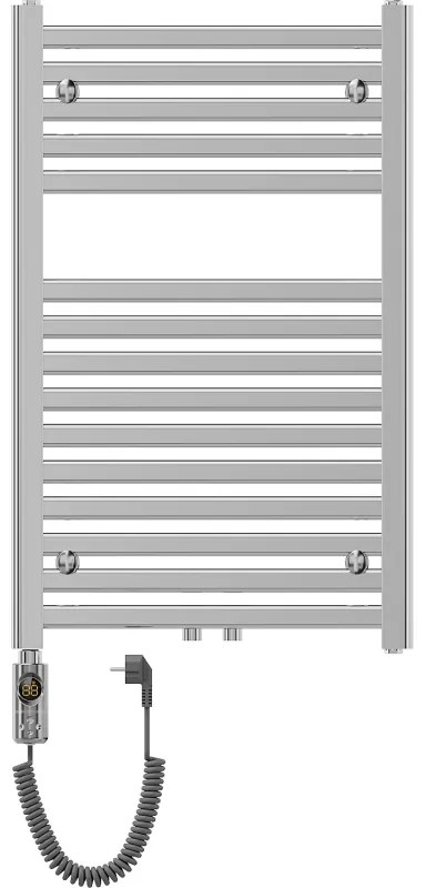 Mexen Hades, elektrické vykurovacie teleso 800 x 500 mm, 300 W, chrómová, W104-0800-500-2300-01