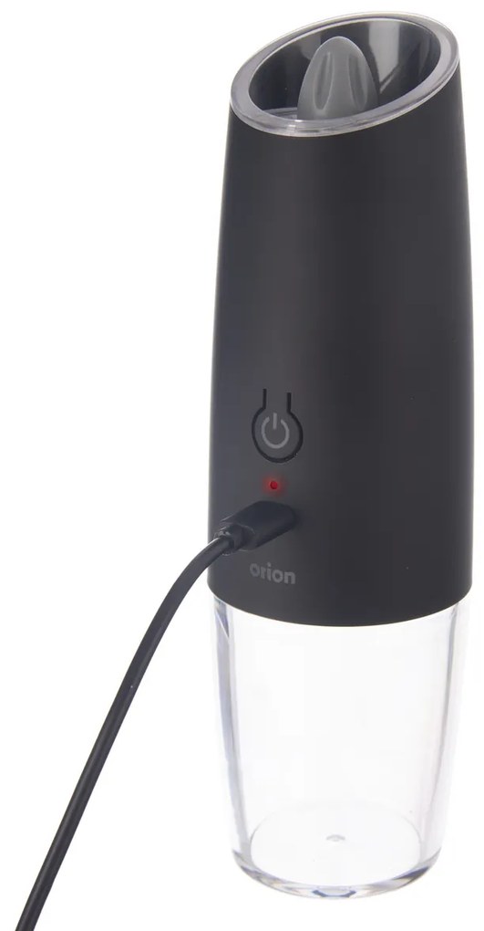 Orion Akumulátorový mlynček na korenie s LED osvetlením, 20 cm
