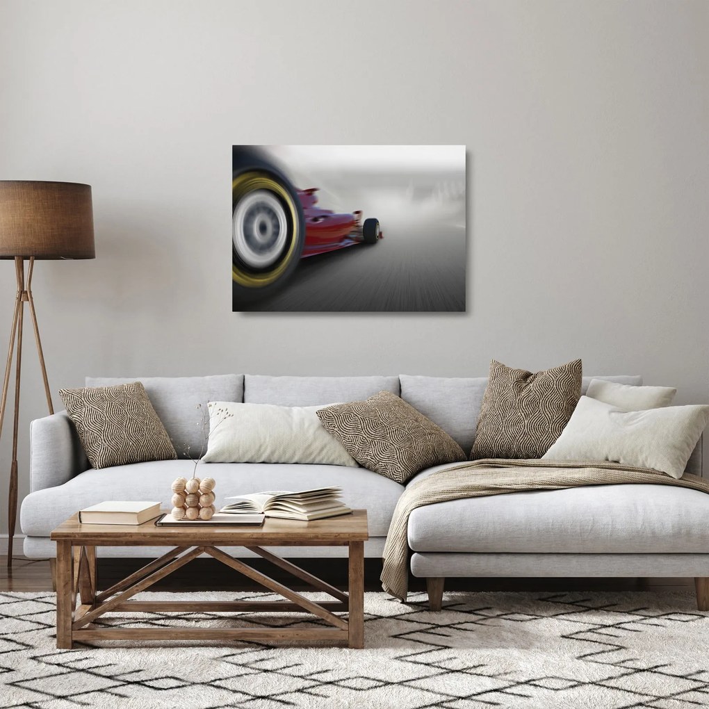 Sklenený obraz - Formula (70x50 cm)