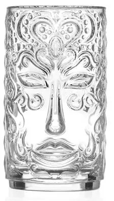 RCR POHÁR NA VODU TIKI PULCINELLA 450ML SADA 4 KS