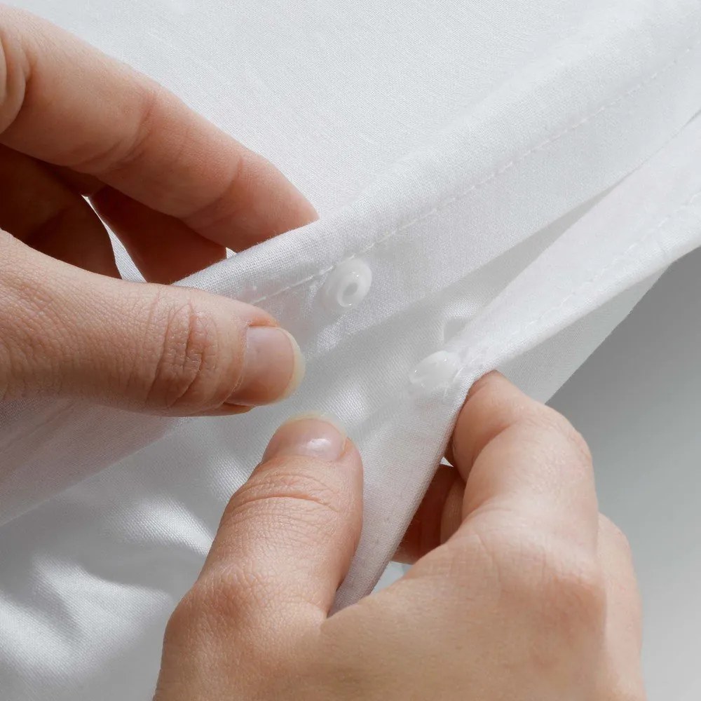 Čierne bavlnené obliečky na dvojlôžko 200x200 cm Crazy Love – douceur d'intérieur