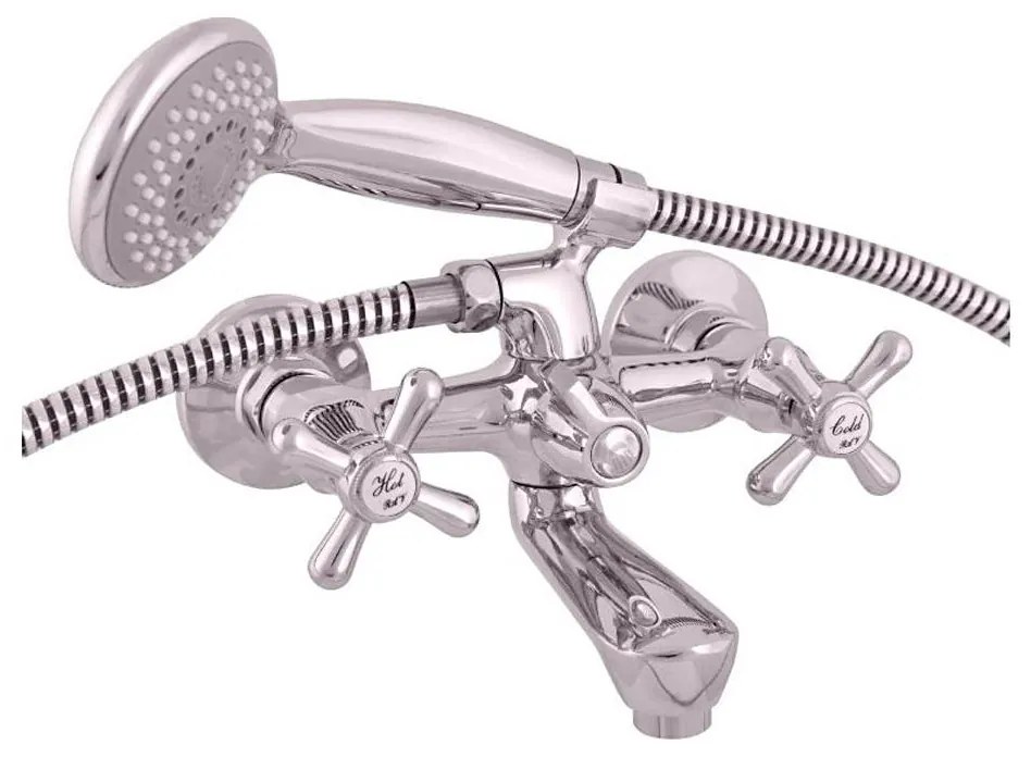 RAV Slezák MK154.5/1 - Vaňová súprava s batériou MORAVA, lesklý chróm