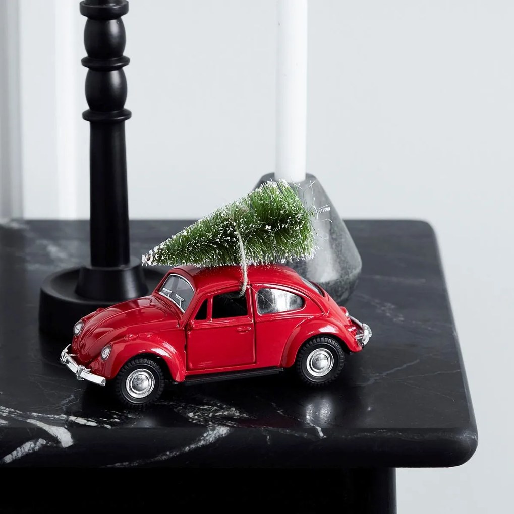 House Doctor Vianočné autíčko Xmas Car Red