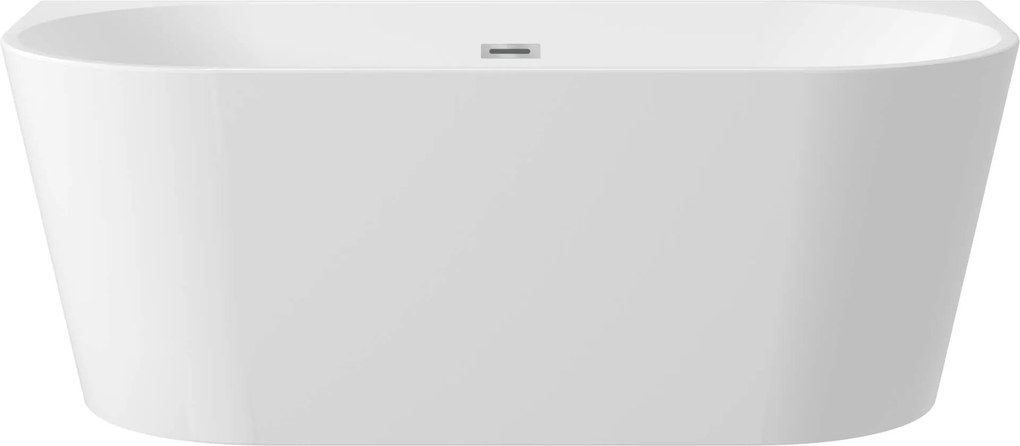 Deante Silia, voľne stojaca akrylátová vaňa 150x75 cm, biela, DEA-KDS_015W