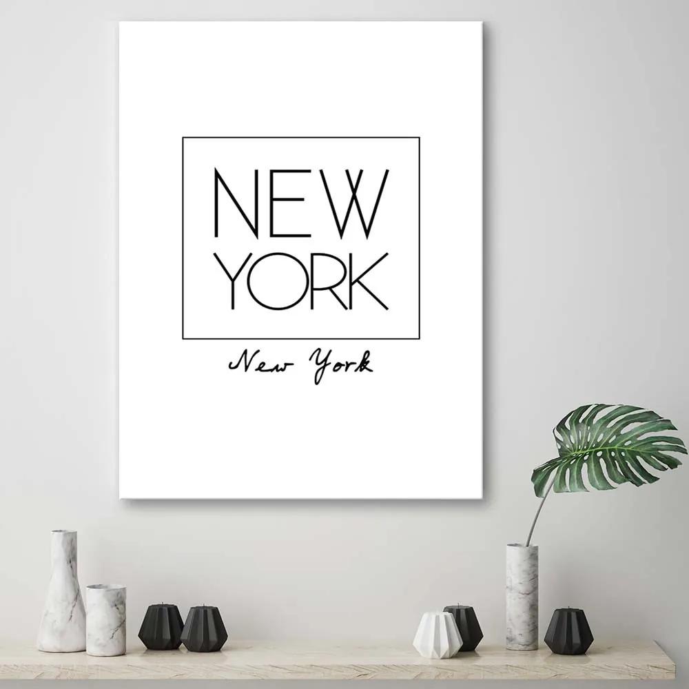 Gario Obraz na plátne Nápis New york city Rozmery: 40 x 60 cm