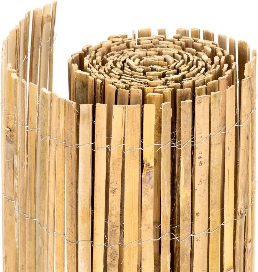 SPRINGOS Bambusová rohož na balkón a plot 1,8 x 5 m – maskovací kryt a zástena GA0229