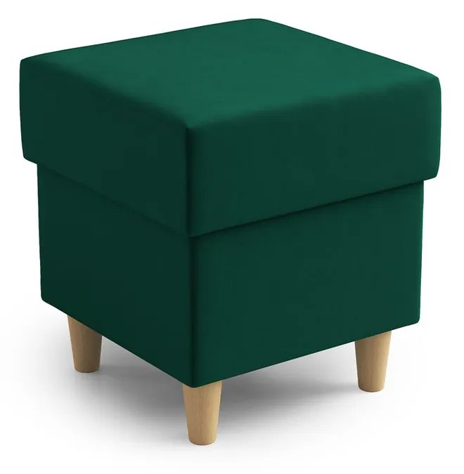 Škandinávska podnožka 41x41 cm Tmavosivá