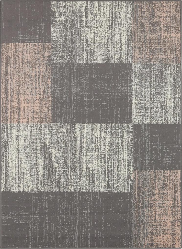Mujkoberec Original Kusový koberec Mujkoberec Original 104317 Grey/Rose - 80x150 cm