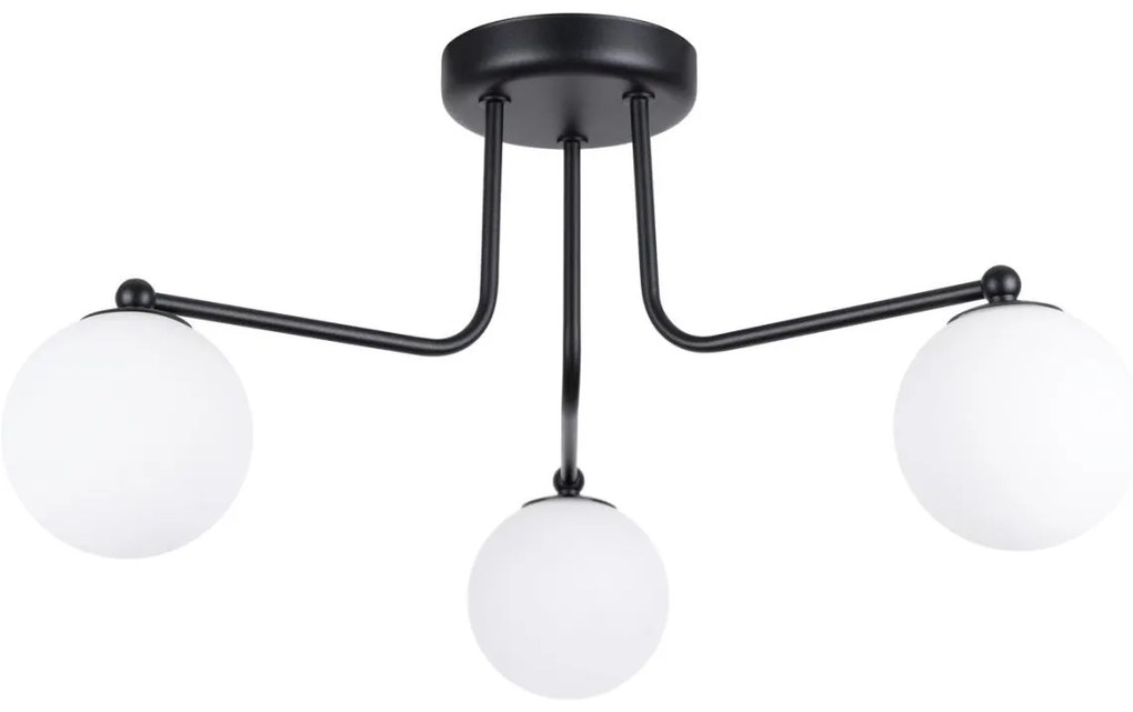 Sollux SL.1662 - Luster na tyči ASTRAL 3xG9/8W/230V čierna