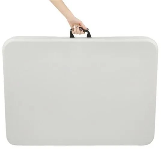 JAKS Skladací pivný set 180 cm biely