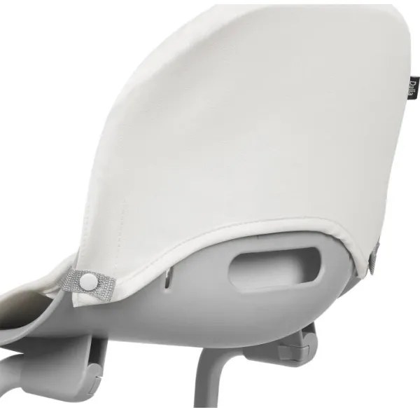 Lionelo - Detská jedálenská stolička 2v1 DALIA biela/šedá