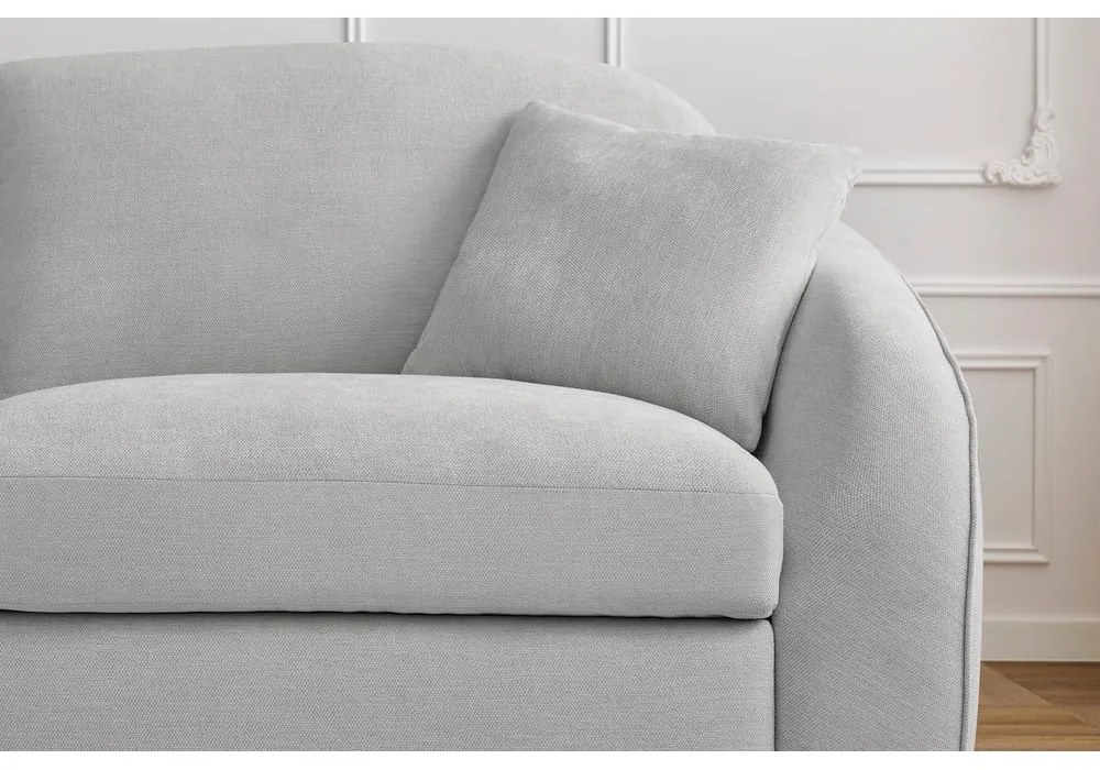 Svetlosivá rozkladacia pohovka 235 cm Cezanne – Bobochic Paris