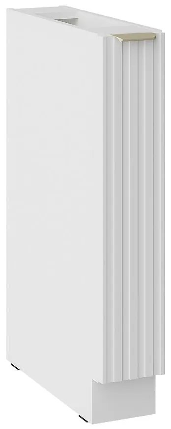 Kuchynská Skrinka Tuluza 15D CARGO BB biely mat lamel