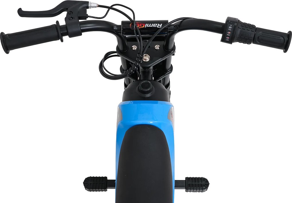 Ramiz Detský elektrický motocykel SHARK modrý