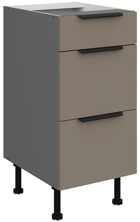 Kuchynská skrinka Aria-Ta/Ant Anti Fingerprint 40d 3s Bb