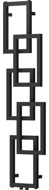 Mexen Grid, dekoratívny kúpeľňový radiátor 1360 x 390 mm, 349 W, čierna, W215-1360-390-00-70