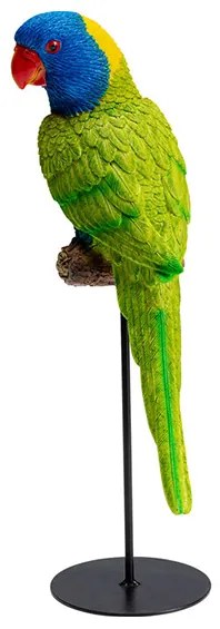 Parrot I dekorácia mix 36 cm