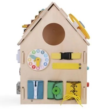 2Kids Toys - Aktivity doska domček béžová