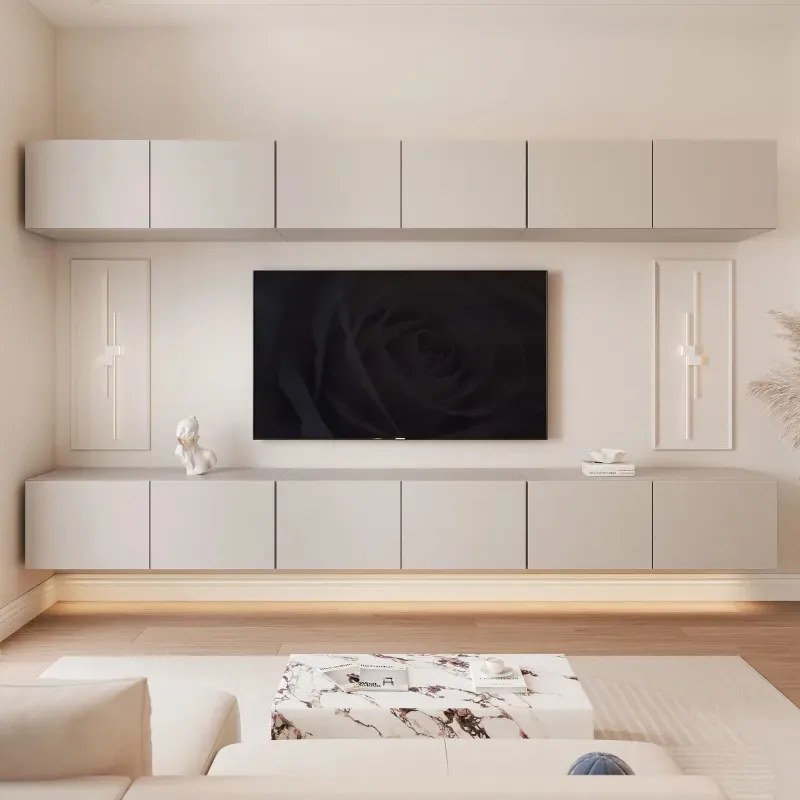 Závesná TV zostava Dorothy kašmír 300 cm