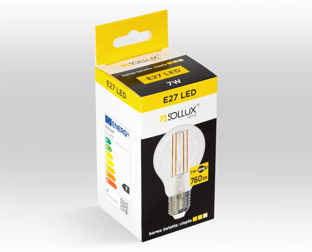 LED žiarovka E27 3000k 7w 760lm