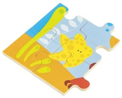 Drevené puzzle 24 dielikov - podmorský svet