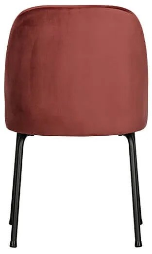 Jedálenská stolička vogue velvet červená MUZZA