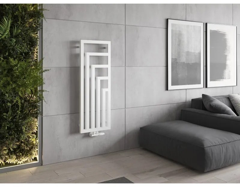 Mexen Alaska, vykurovacie teleso 1216x440 mm, 549 W, biela, W205-1216-440-00-20