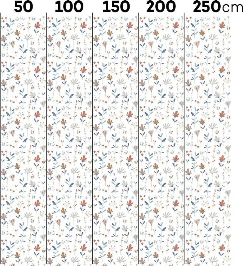 Tapeta škandinávska zimná lúka 280x50 cm