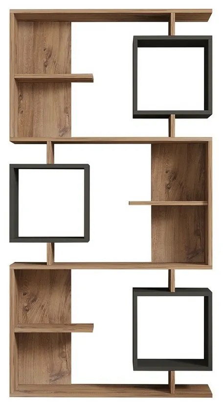Knižnica Icardi Anthracite a Atlantic Pine