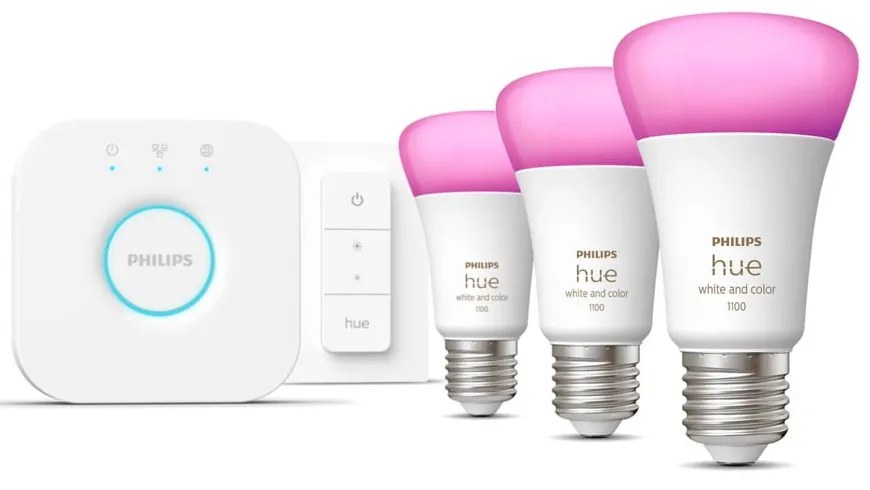 Inteligentný štartovací balíček 5 ks E27, 11 W White and color ambiance – Philips Hue