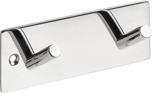 Bemeta Design EASY01: Vešiak, s 2 háčikmi, lesk - 164106271