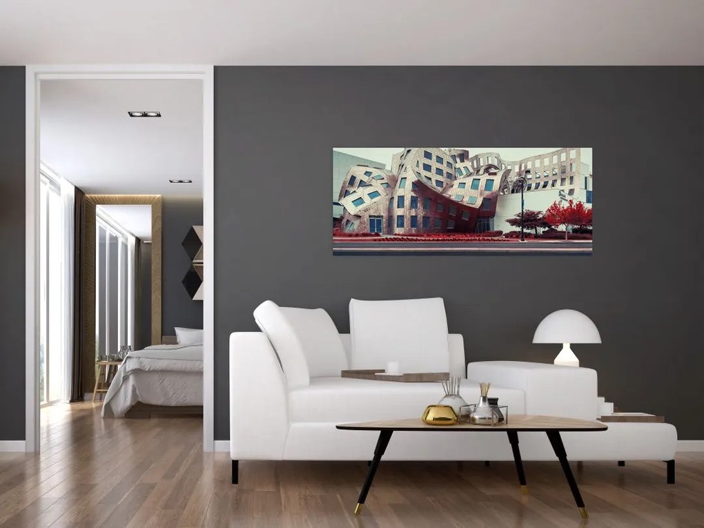 Obraz - architektonická stavba (120x50 cm)